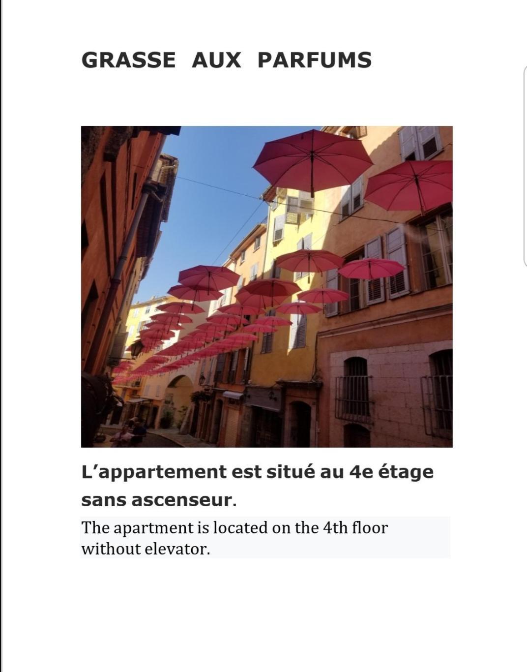 Ferienwohnung Grasse Aux Parfums Exterior foto